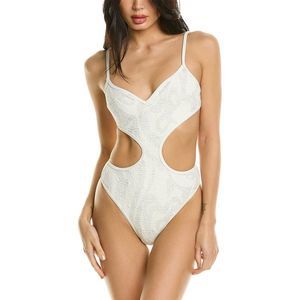 Devon Windsor Womens Julian One-Piece, White
